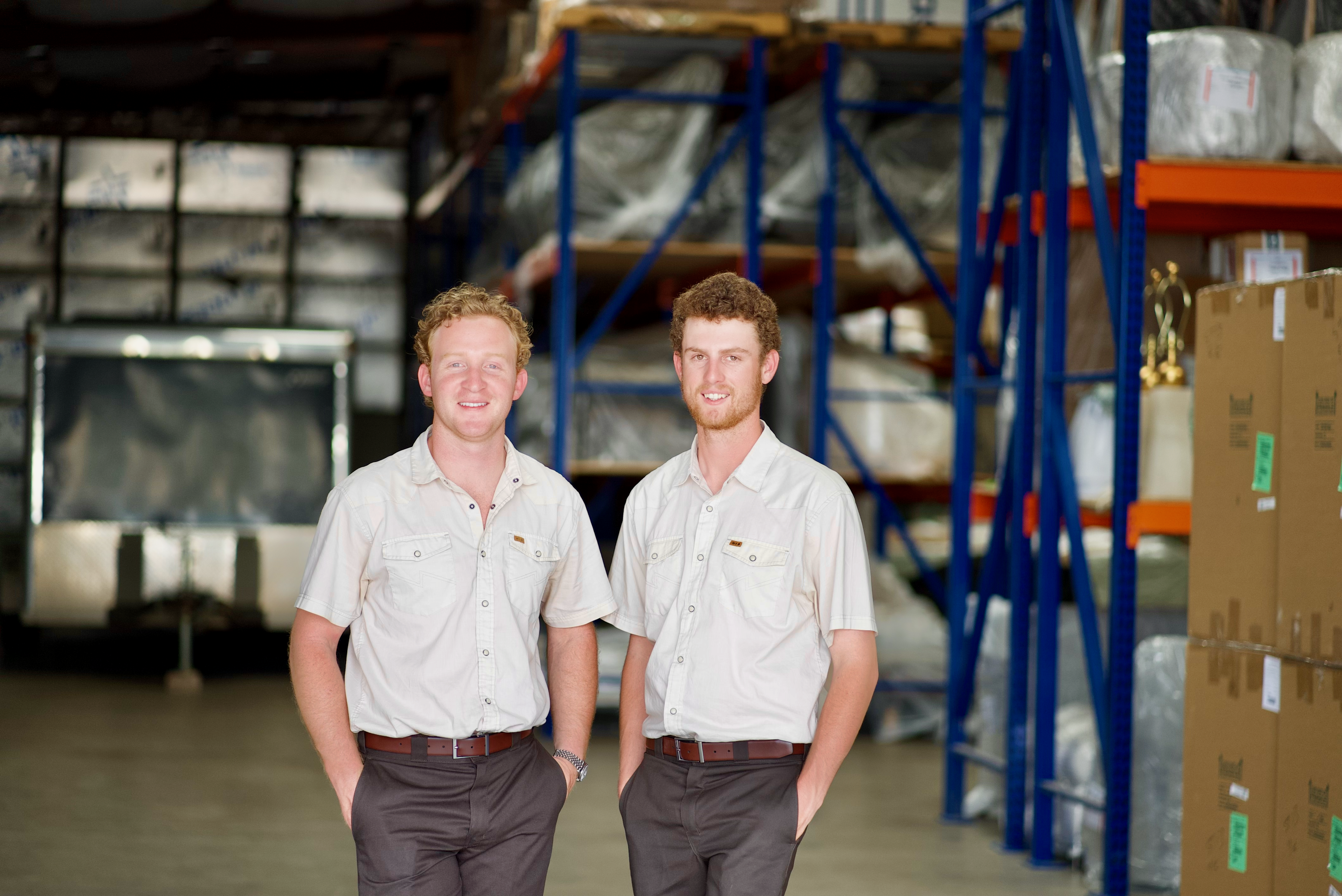 Wallaby White Glove professionals at their climate-controlled furniture warehouse in Midland, Texas