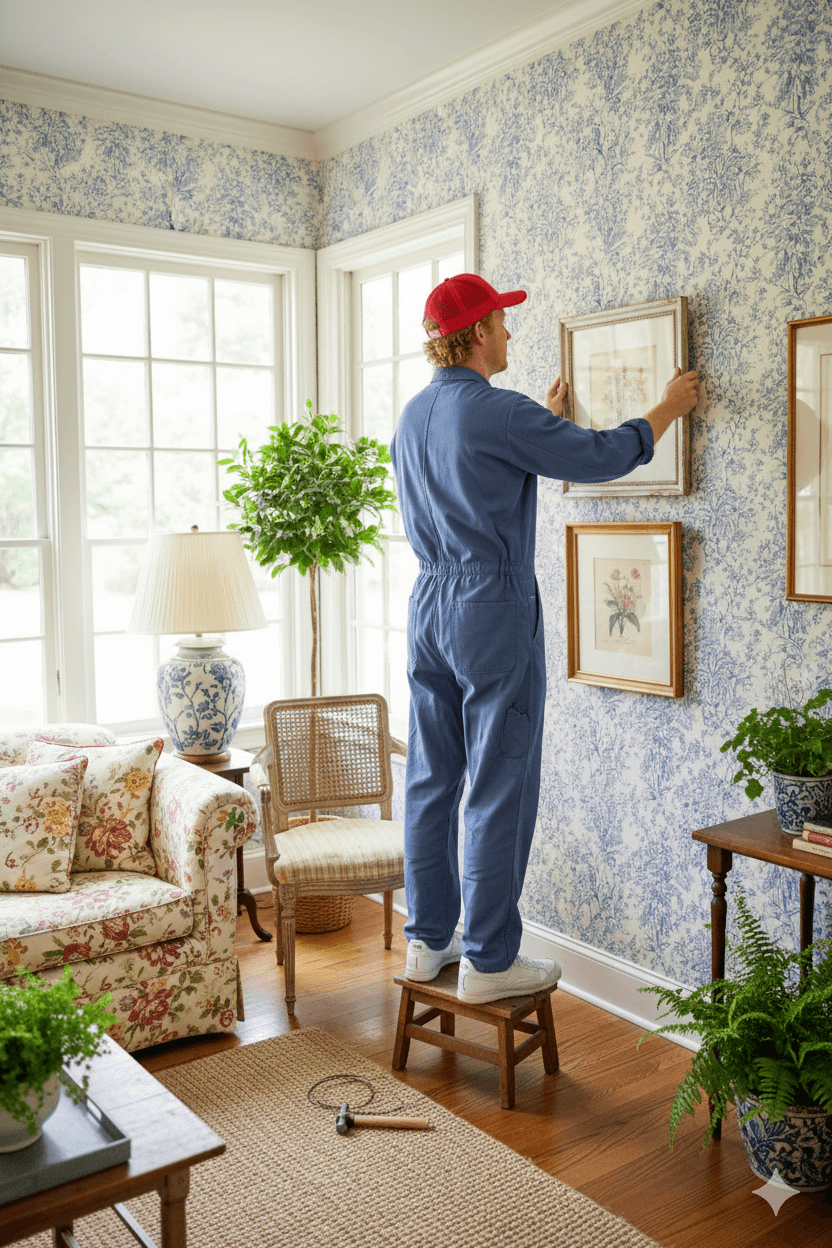 Wallaby White Glove team delivering furniture with white-glove care in West Texas